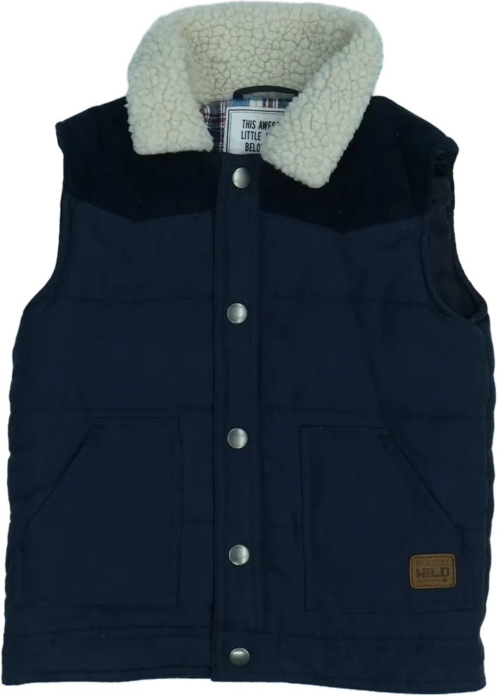 Kék Matalan Mellény EU 104 / UK 4 év / US 4T/XS