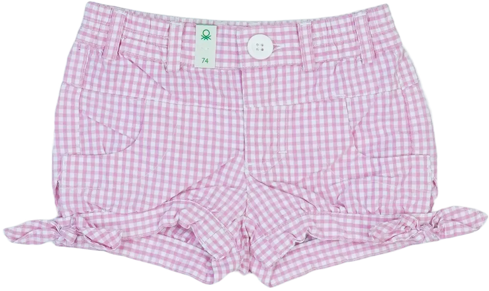 Rózsaszín Benetton Rövidnadrág EU 74 / UK 6-9 hónap / US 6-9 hónap