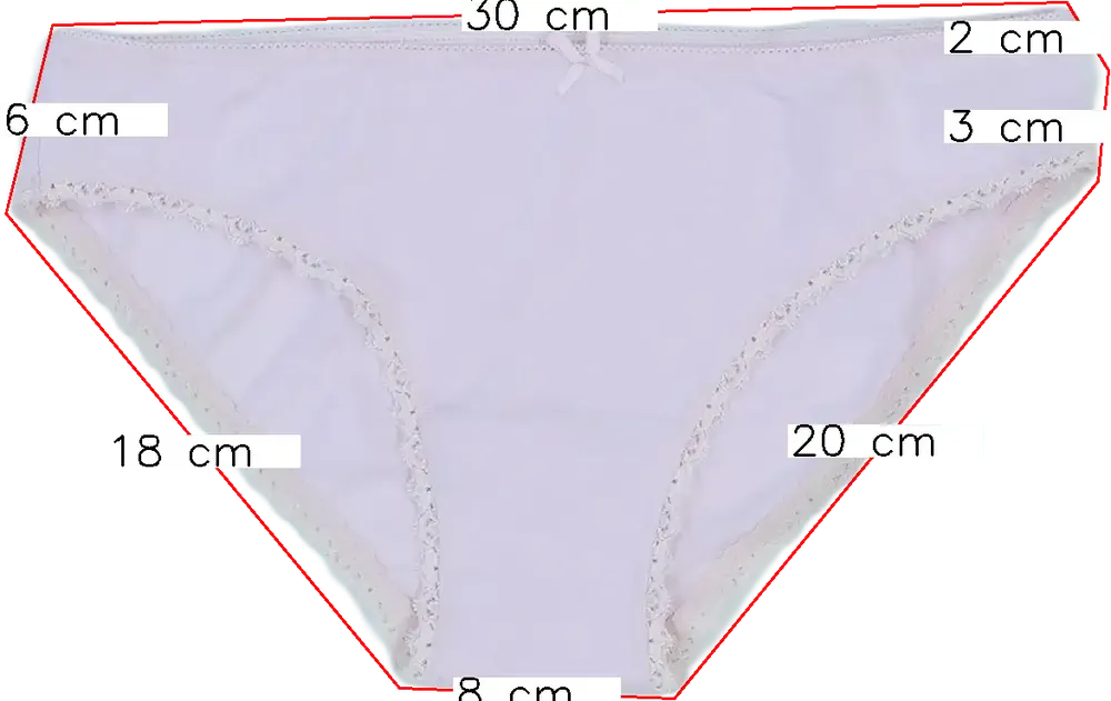 Rózsaszín OVS Lányka / Női bugyi EU 152 / UK 12 év / US 12 év/L