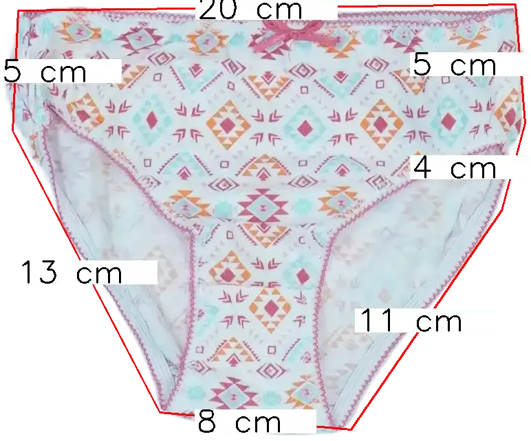 Többszínű OVS Lányka / Női bugyi EU 116 / UK 6 év / US 6 év/S