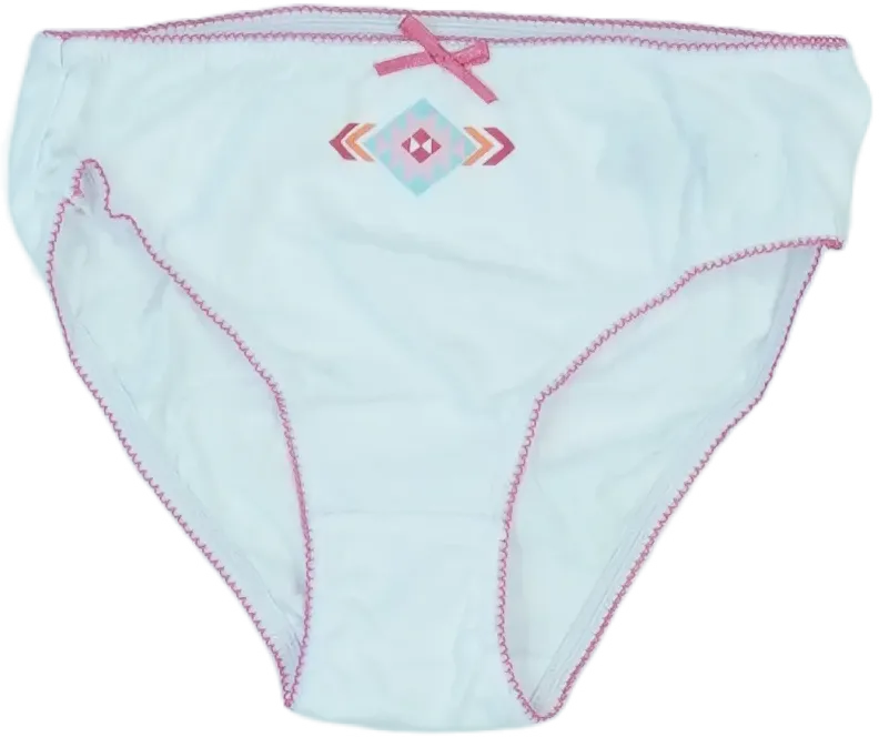 Fehér OVS Lányka / Női bugyi EU 116 / UK 6 év / US 6 év/S