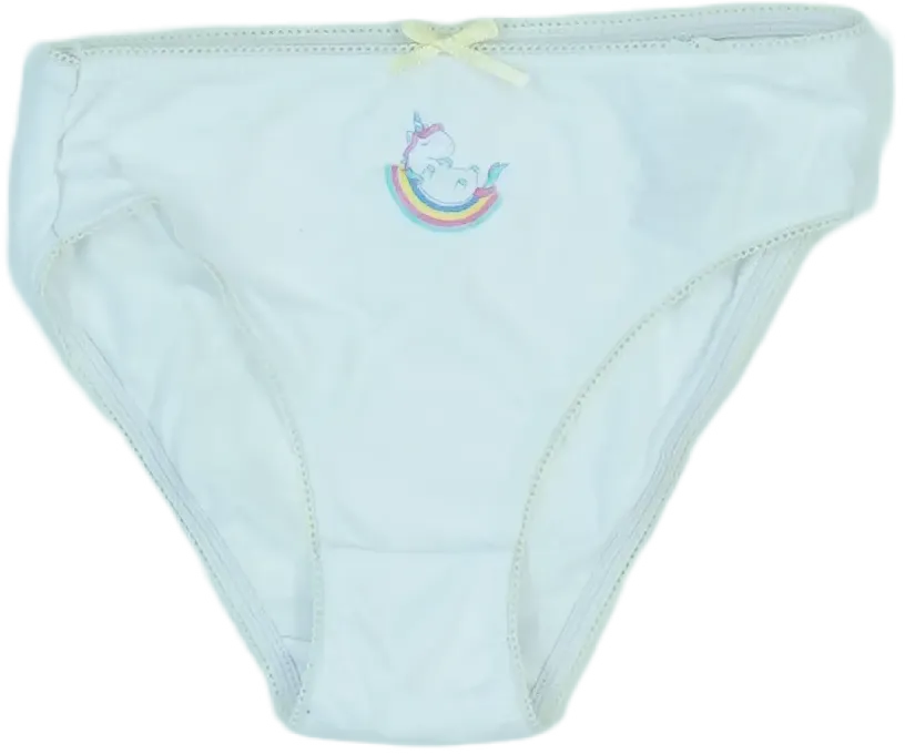 Fehér OVS Lányka / Női bugyi EU 116 / UK 6 év / US 6 év/S