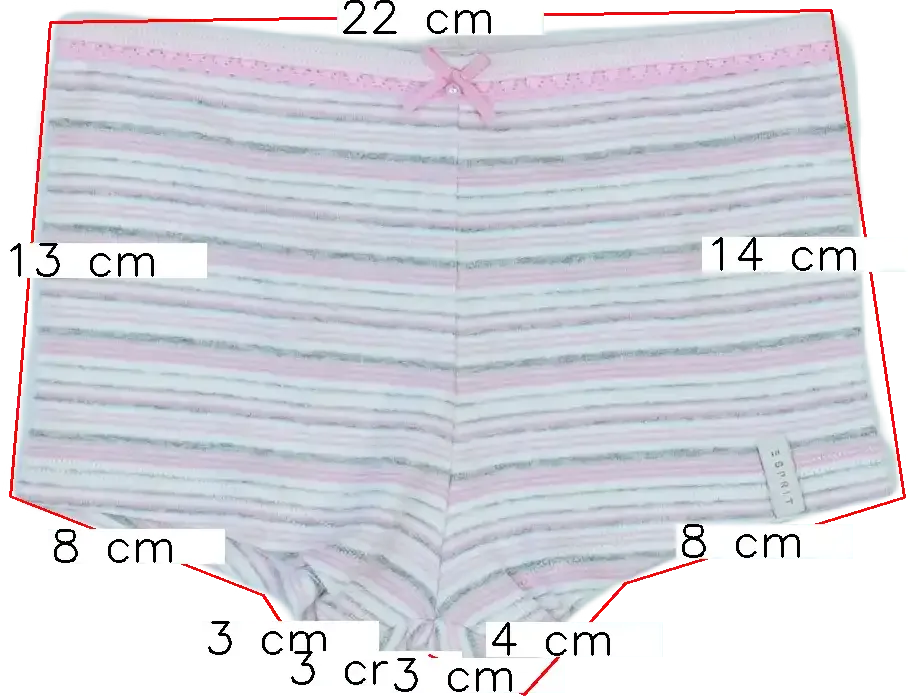 Rózsaszín Esprit Lányka / Női bugyi EU 110 / UK 5 év / US 5 év/XS