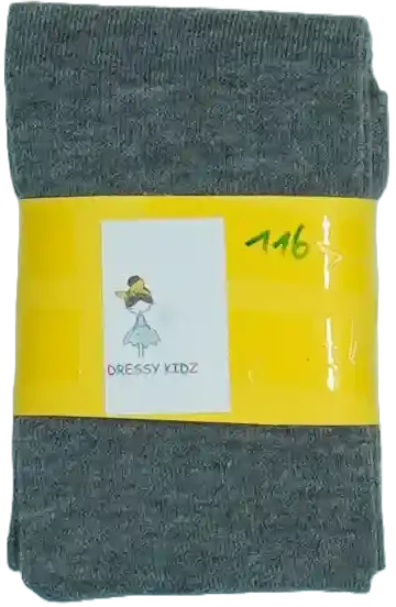 Szürke Dressy Kidz Harisnya EU 116 / UK 6 év / US 6 év/S