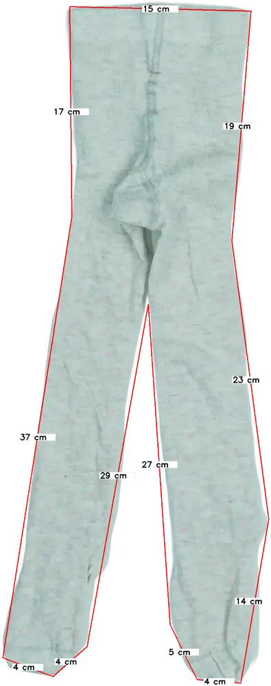 Szürke Dressy Kidz Harisnya EU 116 / UK 6 év / US 6 év/S