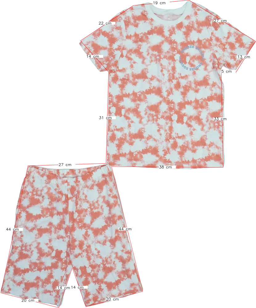 Rózsaszín George Pizsama EU 140 / UK 10 év / US 10 év/L