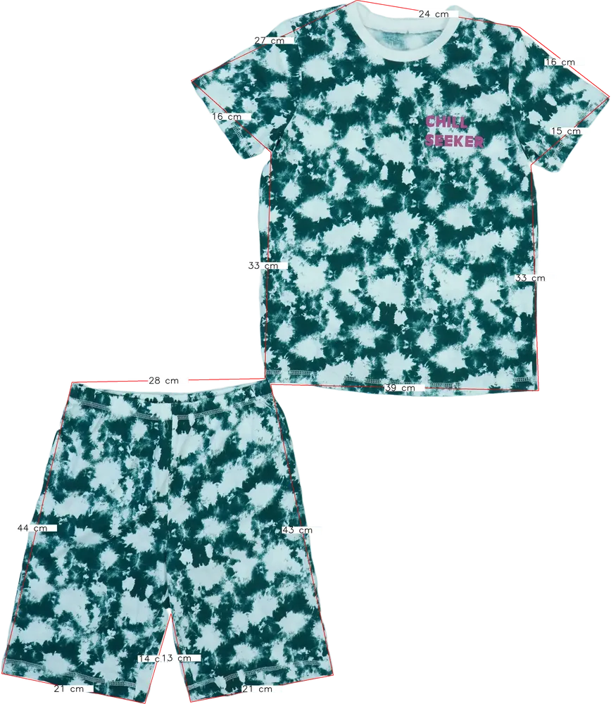 Többszínű George Pizsama EU 140 / UK 10 év / US 10 év/L