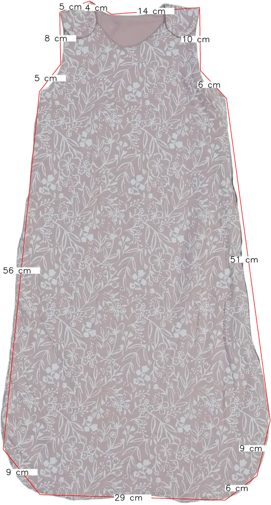 Rózsaszín George Hálózsák EU 80 / UK 9-12 hónap / US 12 hónap