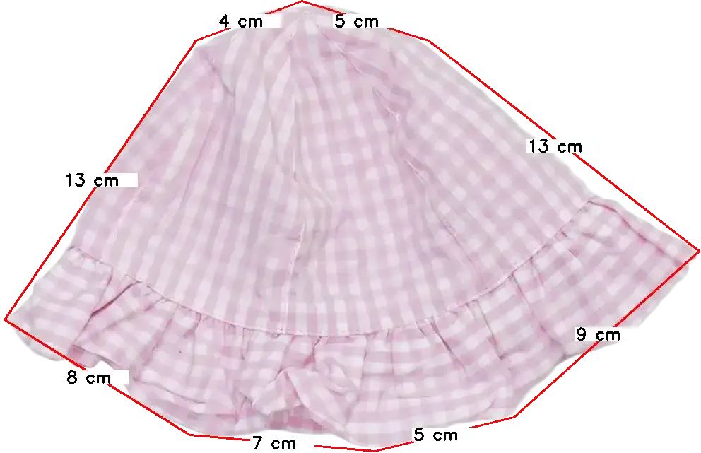Rózsaszín George Kalap EU 80 / UK 9-12 hónap / US 12 hónap
