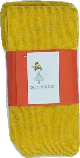 Sárga Dressy Kidz Harisnya EU 56 / UK Újszülött / US Újszülött