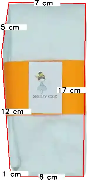 Fehér Dressy Kidz Harisnya EU 128 / UK 8 év / US 8 év/M