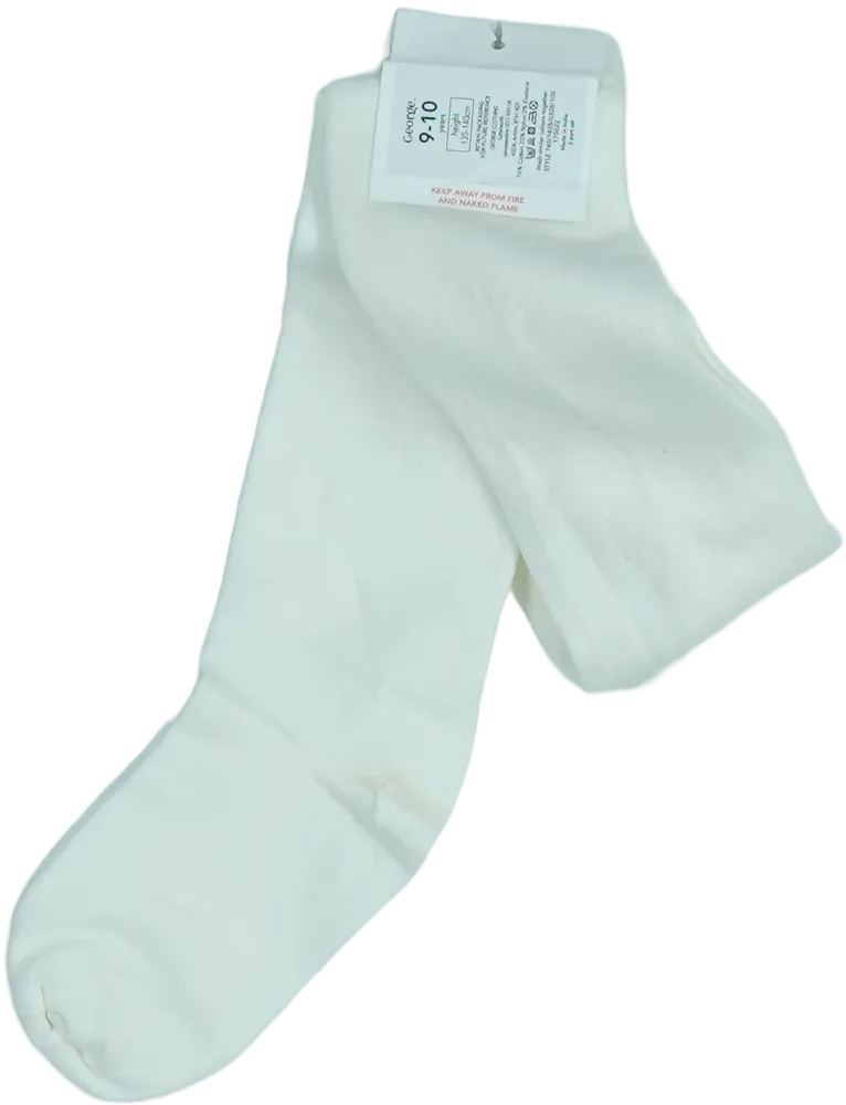 Fehér George Harisnya EU 140 / UK 10 év / US 10 év/L