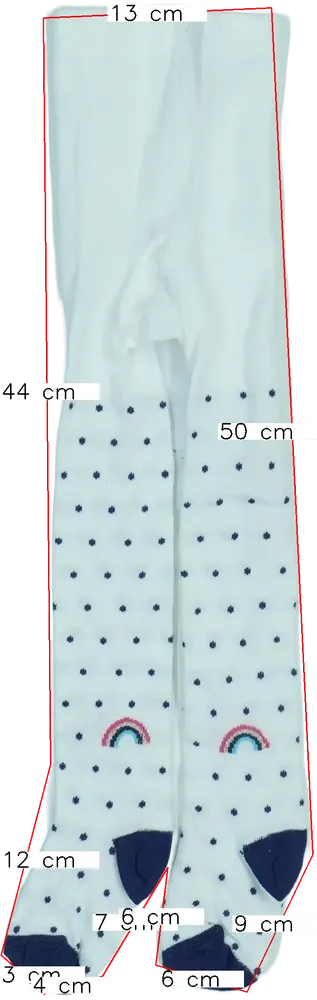 Fehér Egyéb Harisnya EU 104 / UK 4 év / US 4T/XS