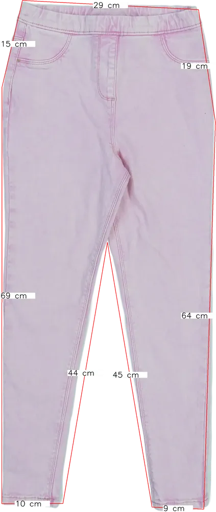 Rózsaszín George Farmernadrág EU 140 / UK 10 év / US 10 év/L