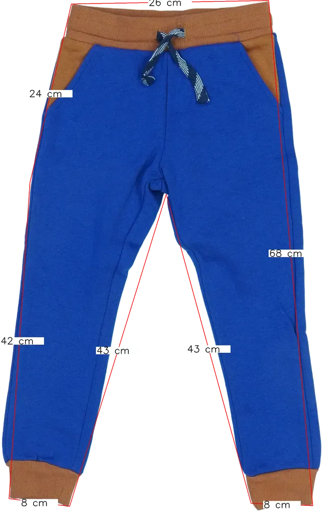 Kék Basic Collection Melegítőnadrág EU 116 / UK 6 év / US 6 év/S