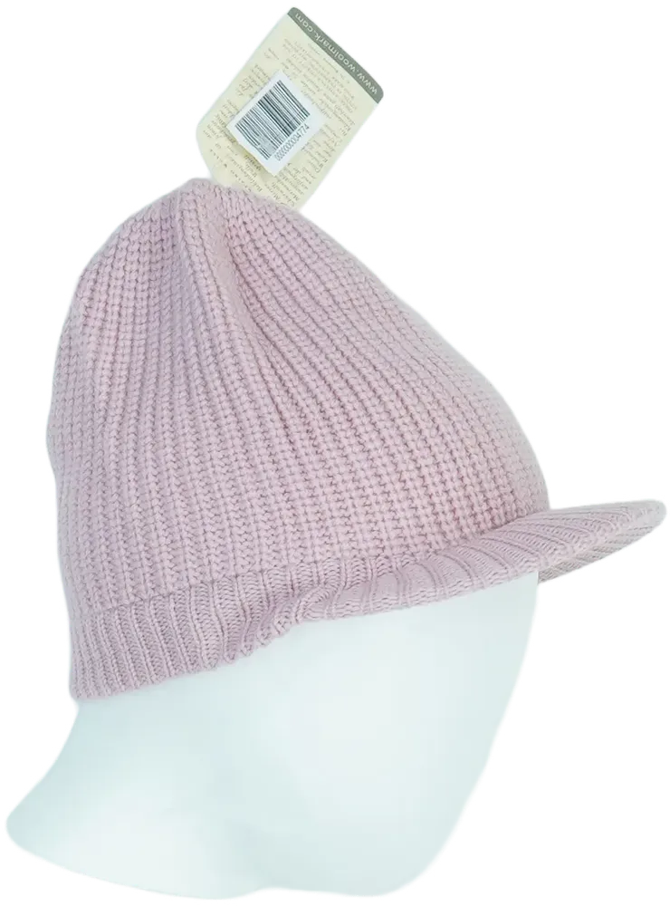 Rózsaszín Woolmark Sapka Egyméret