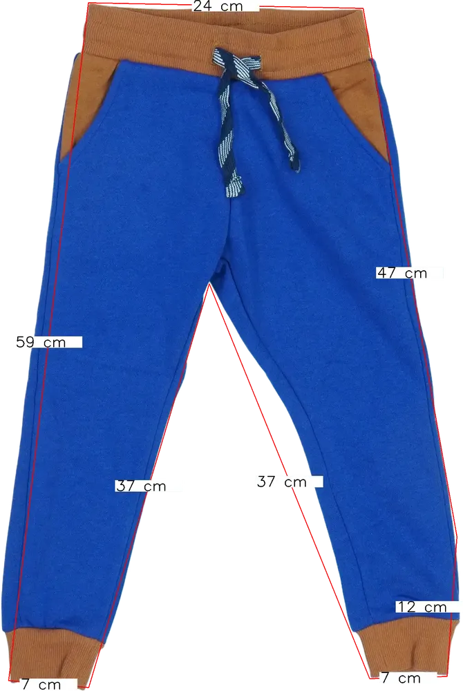 Fekete Basic Collection Melegítőnadrág EU 128 / UK 8 év / US 8 év/M