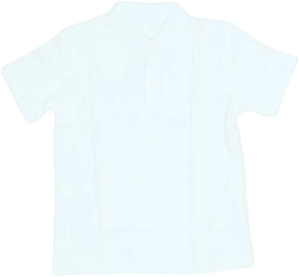 Fehér George Galléros póló EU 158 / UK 13 év / US 14 év/XL