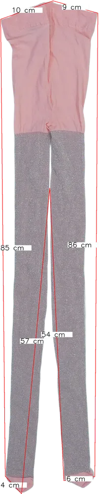 Rózsaszín Dressy Kidz Harisnya EU 122 / UK 7 év / US 7 év/M