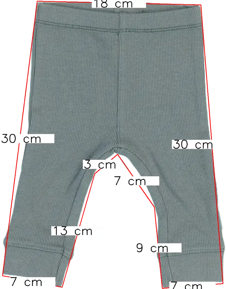 Szürke Hema Baby nadrág EU 56 / UK Újszülött / US Újszülött