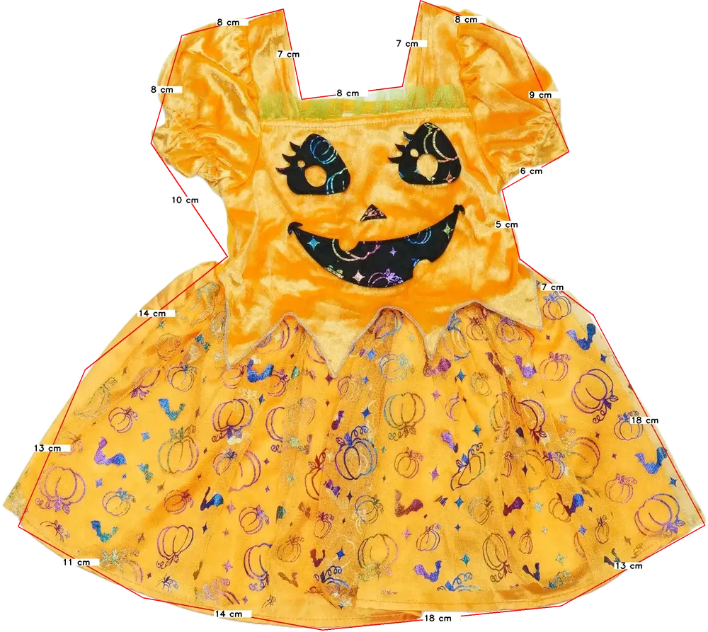 Sárga (narancs) George Jelmez EU 86 / UK 12-18 hónap / US 18 hónap