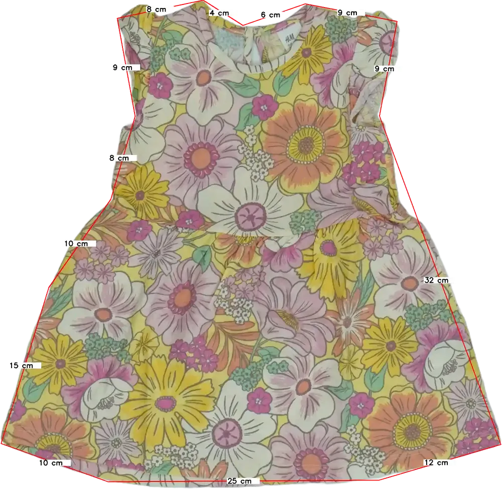 Többszínű H&amp;M Ruha EU 80 / UK 9-12 hónap / US 12 hónap