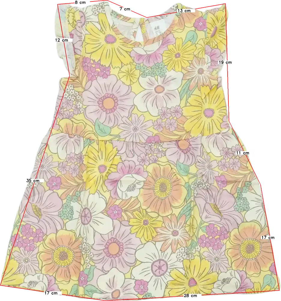 Többszínű H&amp;M Ruha EU 86 / UK 12-18 hónap / US 18 hónap