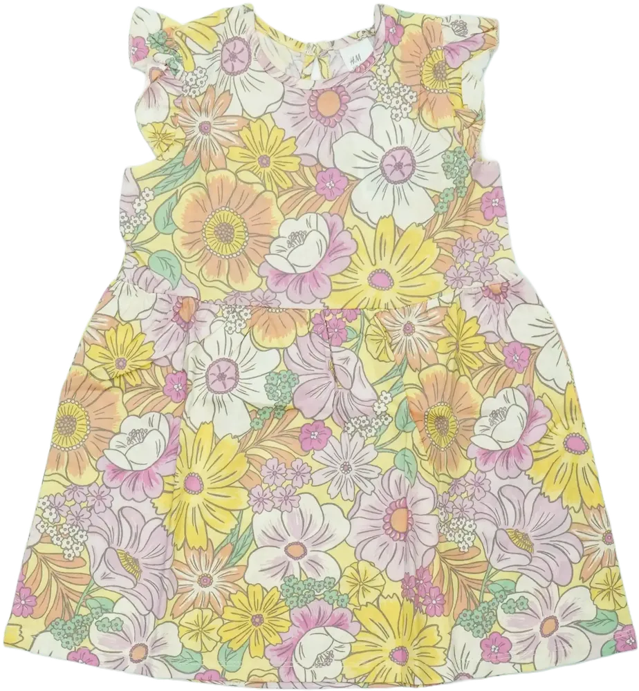 Többszínű H&amp;M Ruha EU 92 / UK 2 év / US 2T