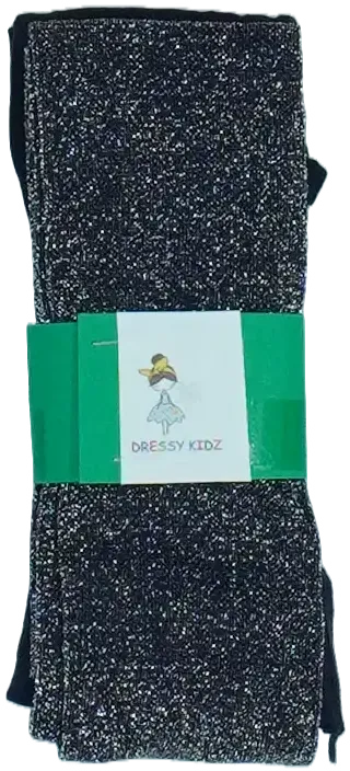 Fekete Dressy Kidz Harisnya EU 146 / UK 11 év / US 12 év/L