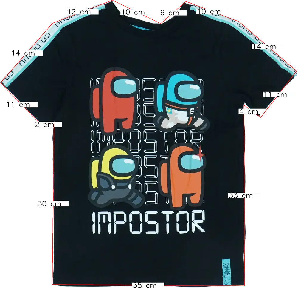 Fekete George Póló EU 122 / UK 7 év / US 7 év/M