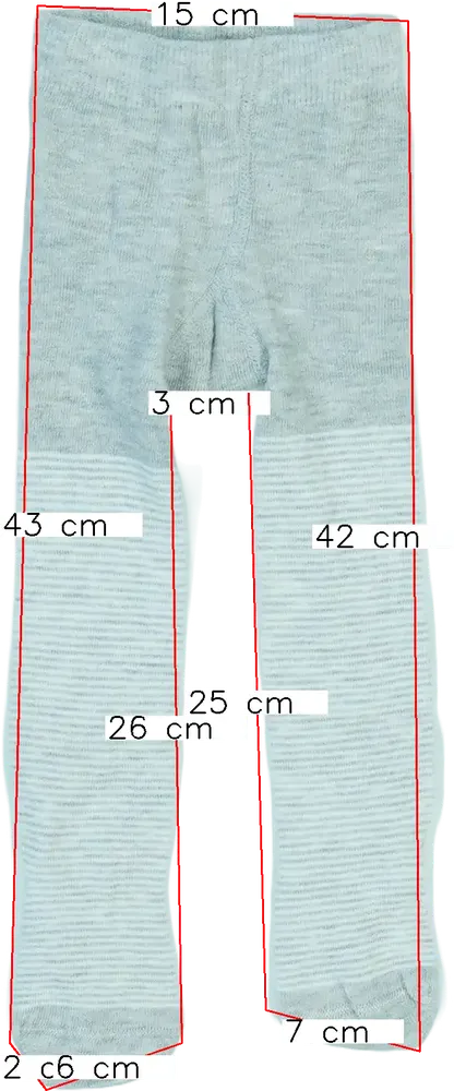Szürke George Harisnya EU 68 / UK 3-6 hónap / US 3-6 hónap