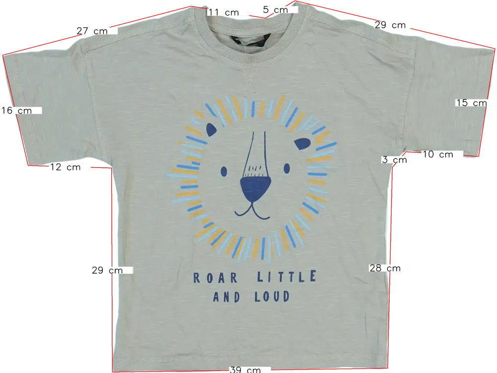 Barna George Póló EU 122 / UK 7 év / US 7 év/M