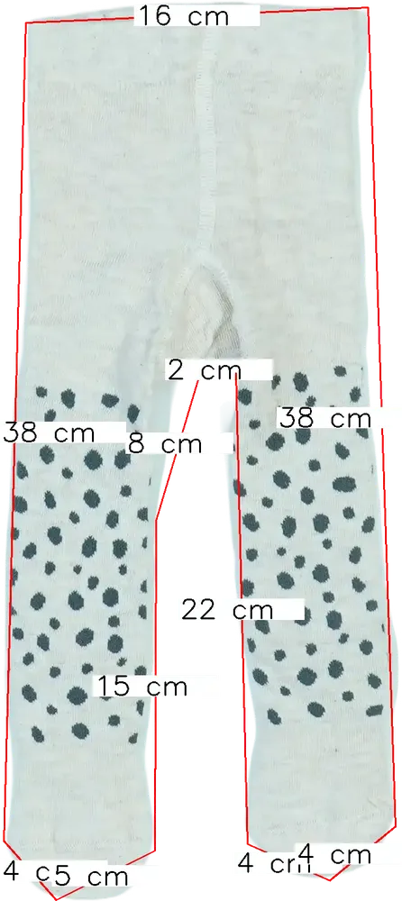 Barna George Harisnya EU 56 / UK Újszülött / US Újszülött