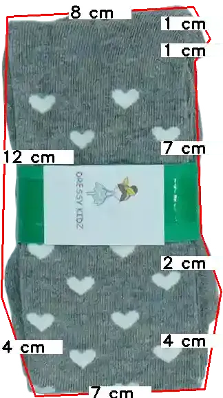 Szürke Dressy Kidz Harisnya EU 80 / UK 9-12 hónap / US 12 hónap