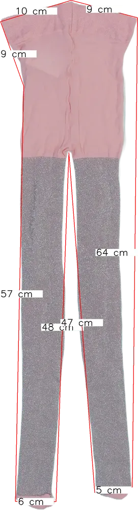 Rózsaszín Dressy Kidz Harisnya EU 110 / UK 5 év / US 5 év/XS