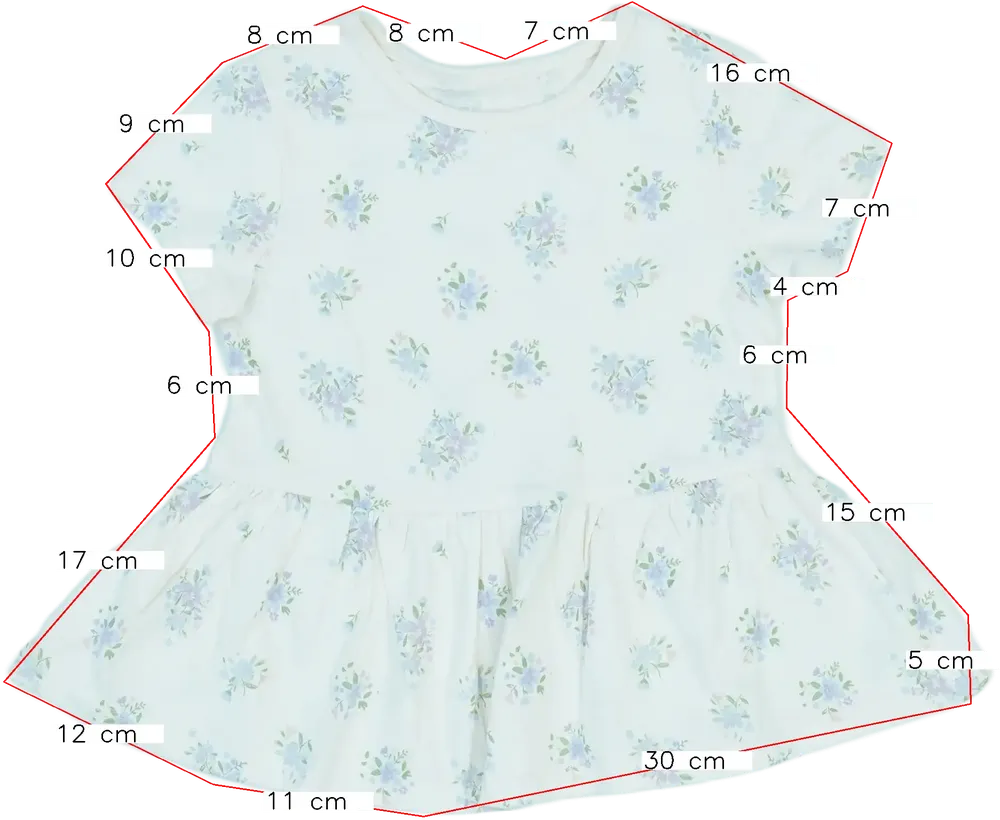 Fehér George Ruha EU 104 / UK 4 év / US 4T/XS