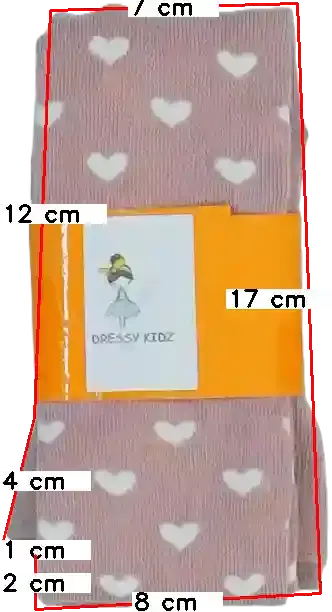 Rózsaszín Dressy Kidz Harisnya EU 80 / UK 9-12 hónap / US 12 hónap