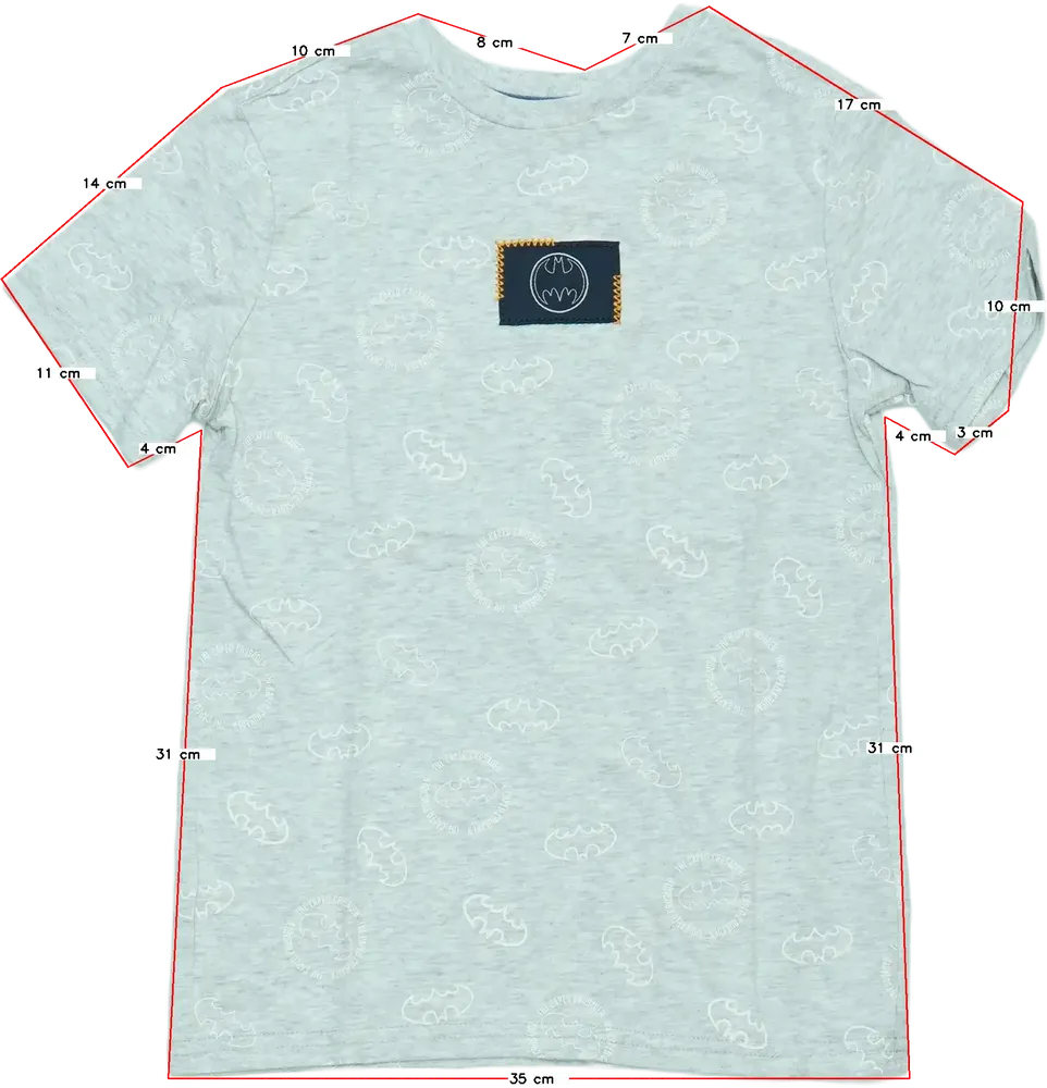 Szürke George Póló EU 122 / UK 7 év / US 7 év/M