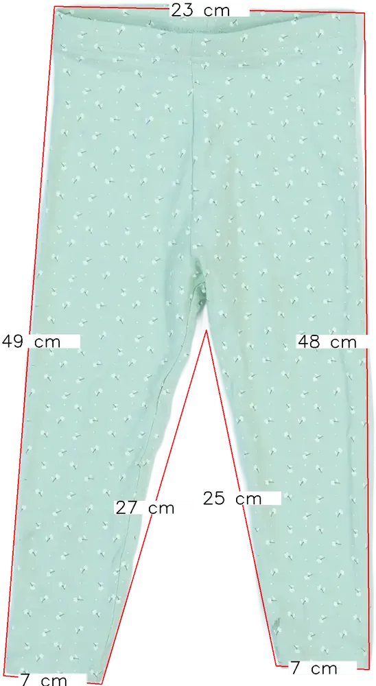 Zöld George Leggings EU 92 / UK 2 év / US 2T