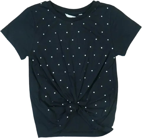 Fekete George Póló EU 122 / UK 7 év / US 7 év/M