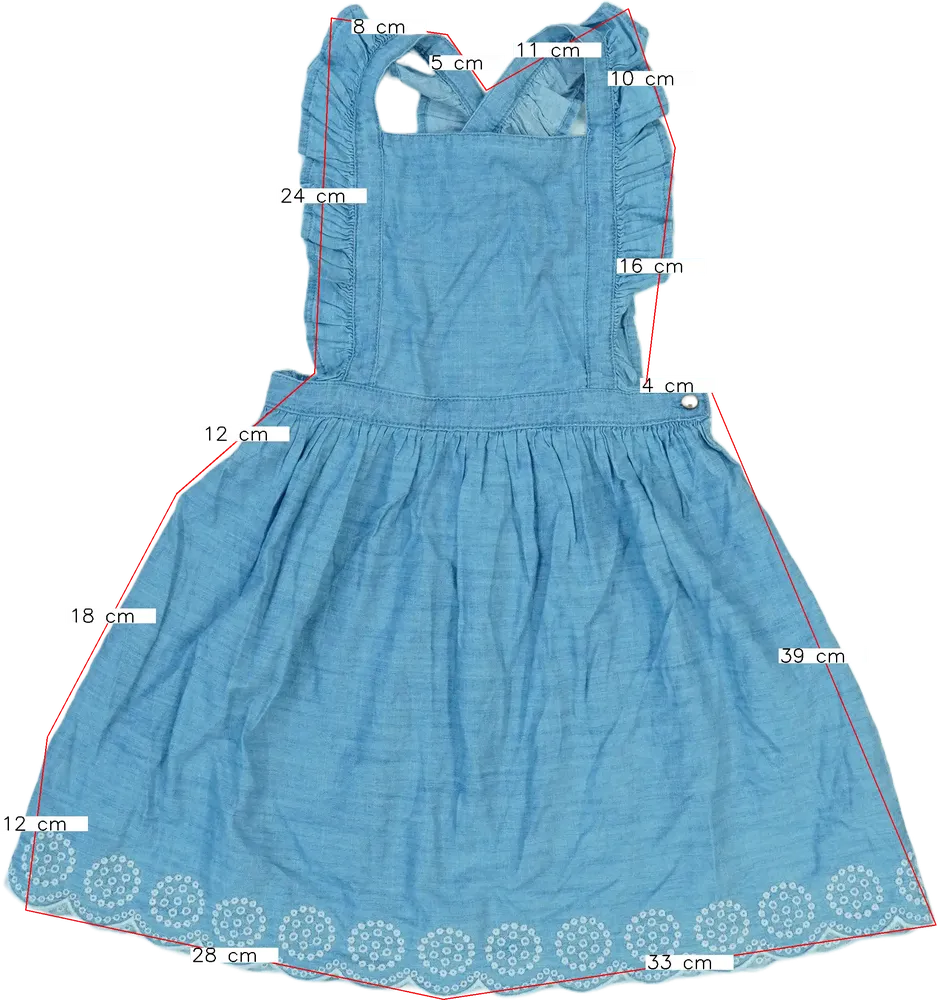 Kék George Kantáros szoknya EU 122 / UK 7 év / US 7 év/M