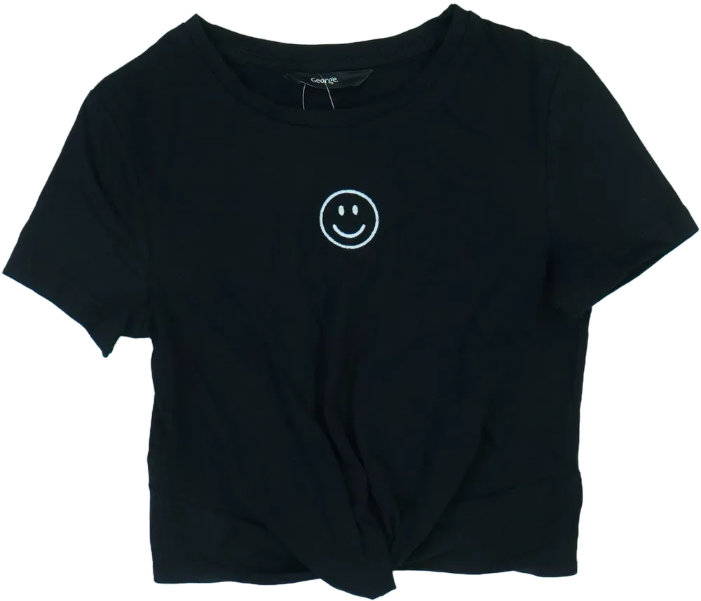 Fekete George Póló EU 122 / UK 7 év / US 7 év/M