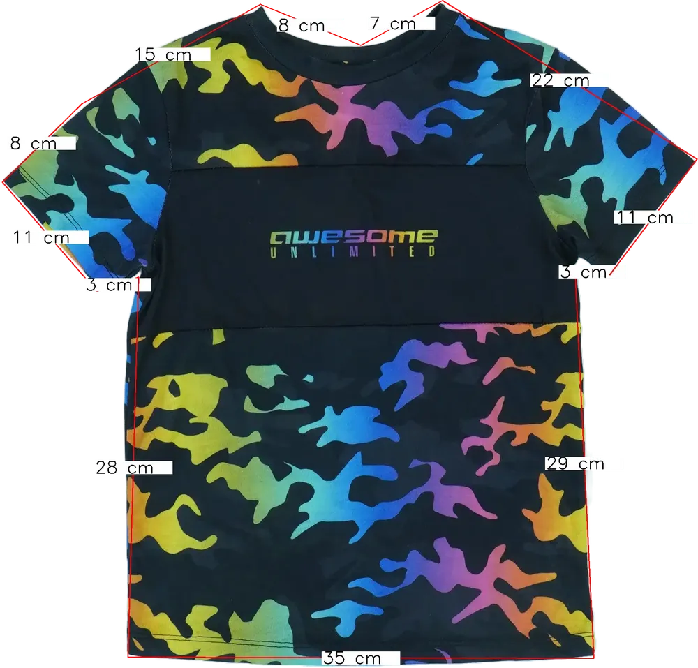 Többszínű George Póló EU 116 / UK 6 év / US 6 év/S