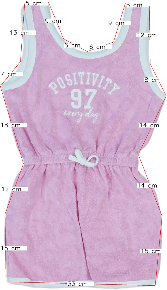 Rózsaszín George Playsuit / Jumpsuit EU 134 / UK 9 év / US 9 év/L