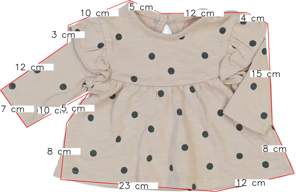 Barna George Ruha EU 50 / UK Újszülött / US Újszülött