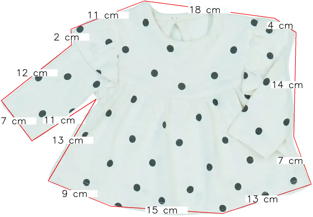 Fehér George Ruha EU 50 / UK Újszülött / US Újszülött