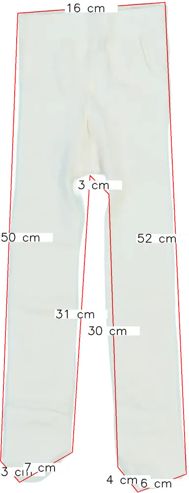 Fehér George Harisnya EU 86 / UK 12-18 hónap / US 18 hónap