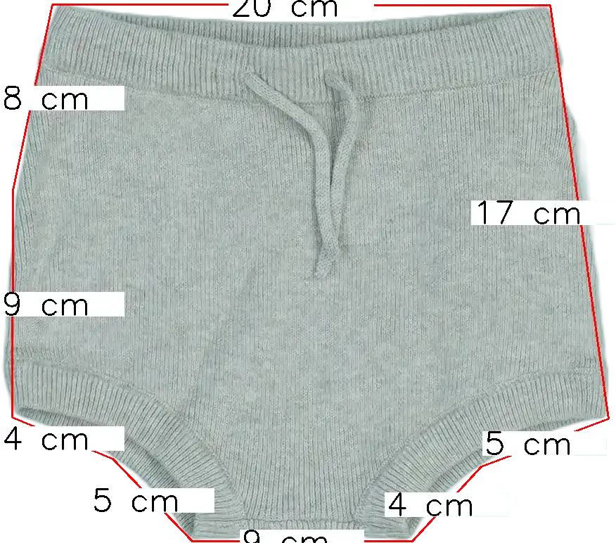 Barna George Rövidnadrág EU 68 / UK 3-6 hónap / US 3-6 hónap