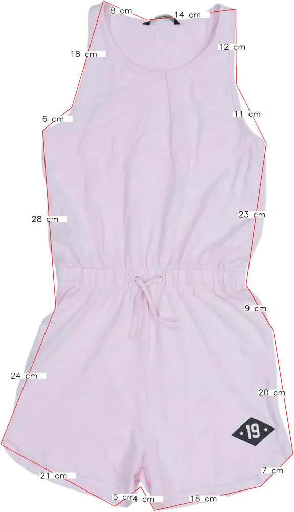 Rózsaszín George Playsuit / Jumpsuit EU 164 / UK 14 év / US 14 év/XL