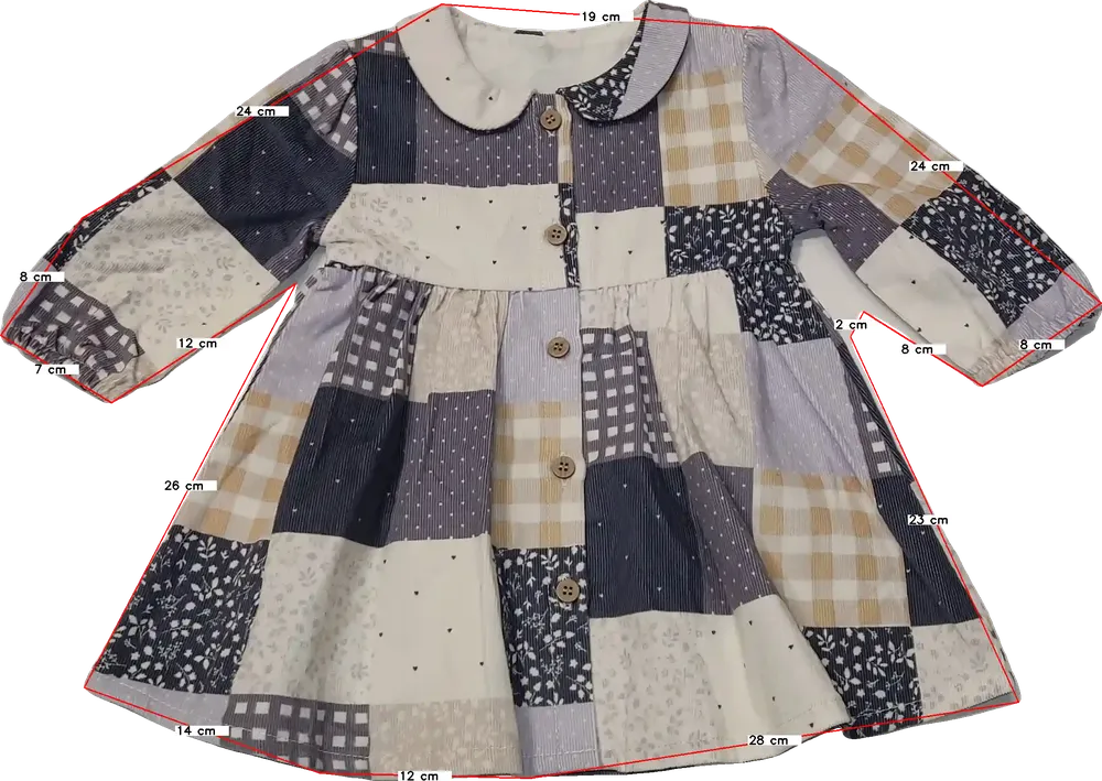 Többszínű George Ruha EU 62 / UK 0-3 hónap / US 0-3 hónap